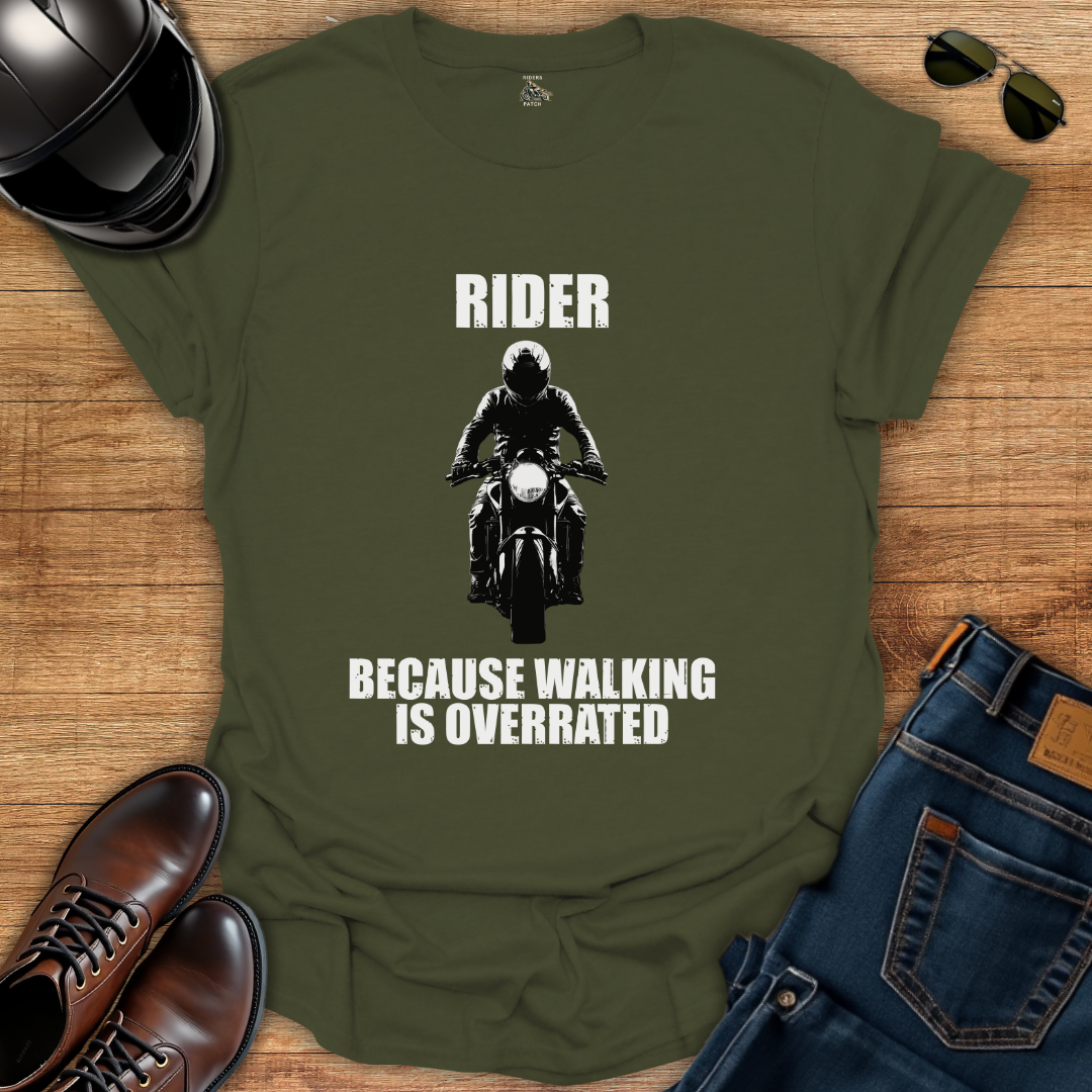 Walking is Overrated Mens T-Shirt