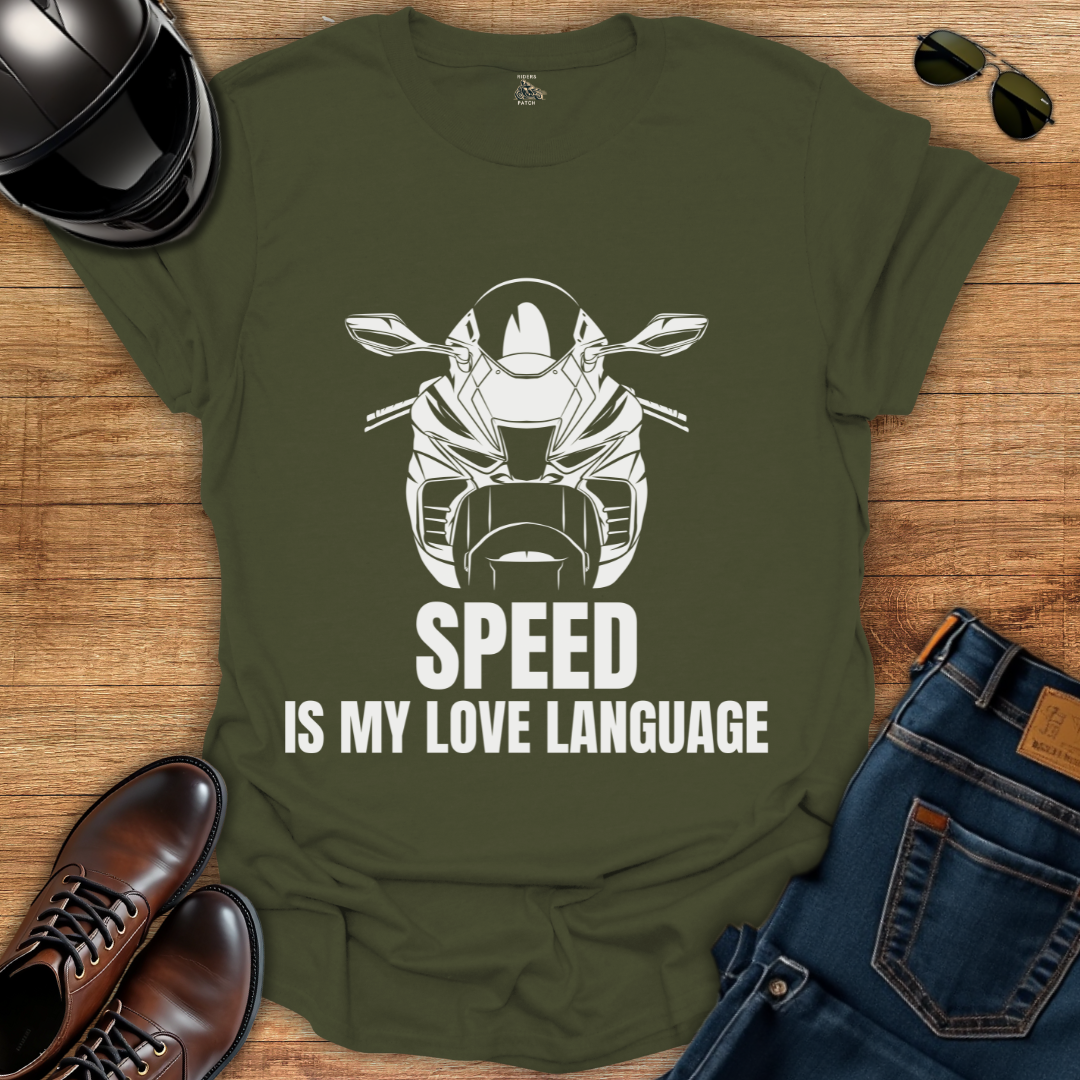 Speed Love Language T-Shirt