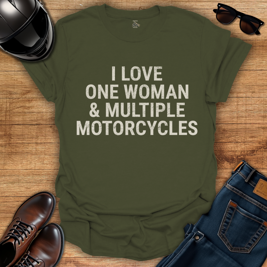 Multiple Motorcycles T-Shirt