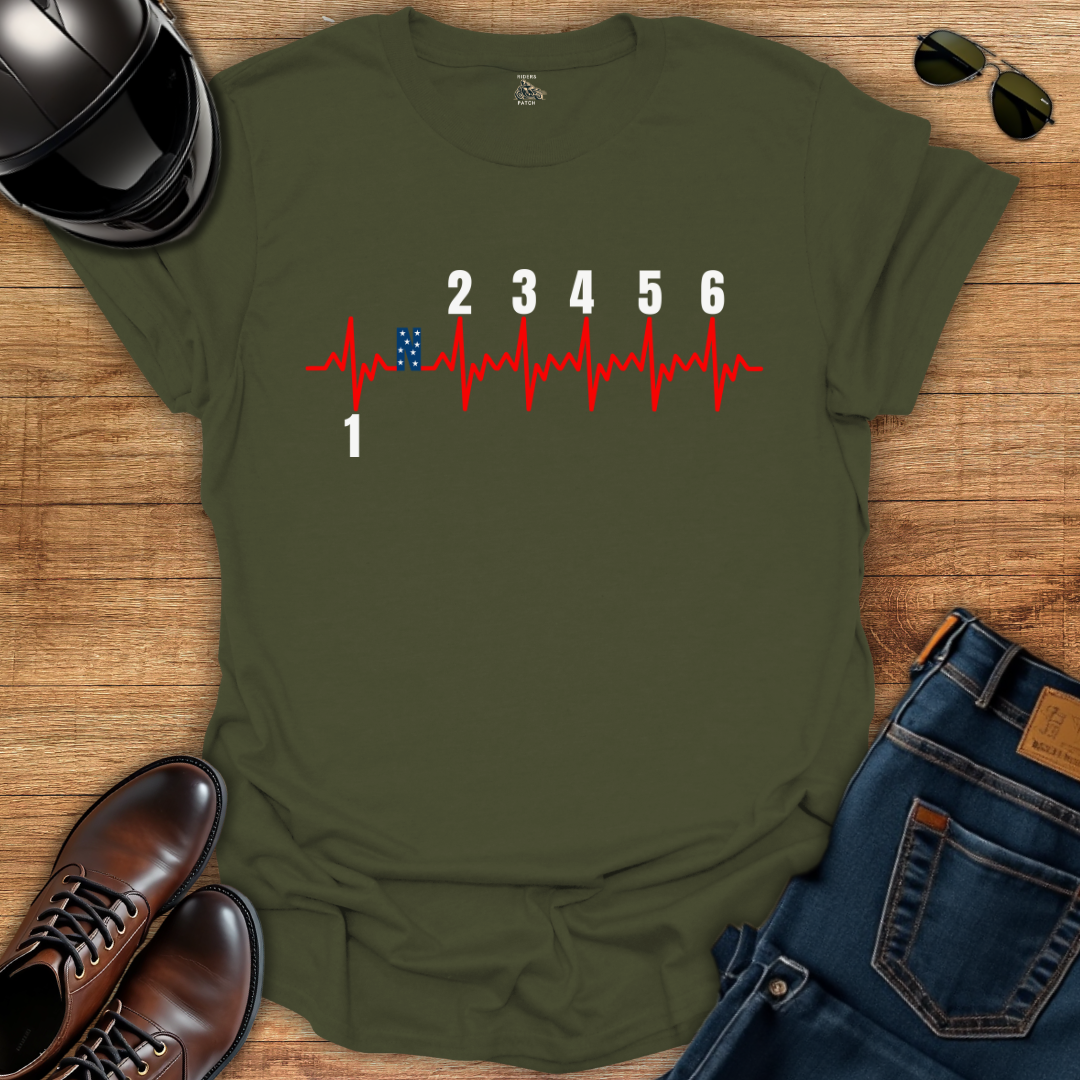 Gears Pulse 4th of July T-Shirt