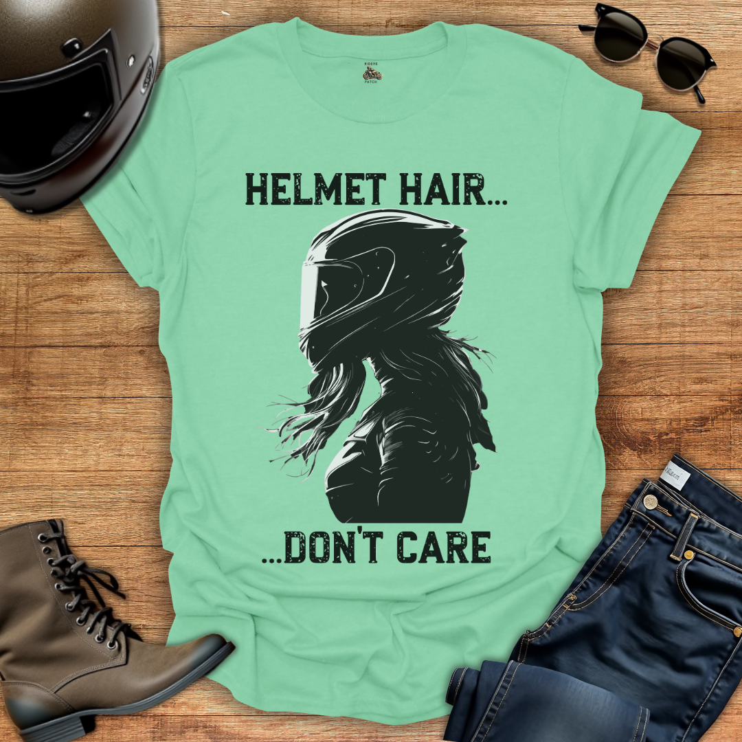 Helmet Hair T-Shirt