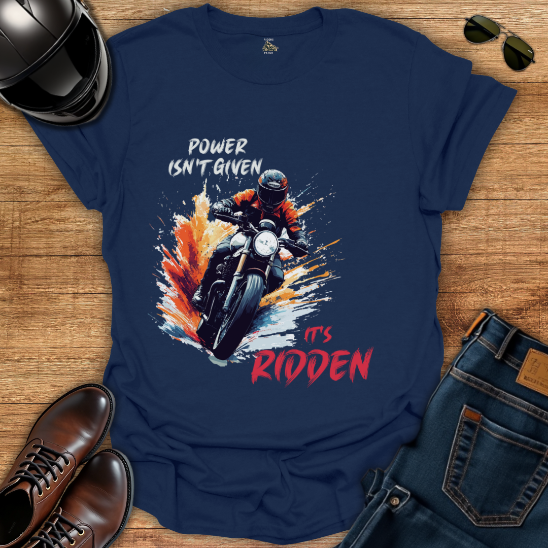 Power Isn't Given - Mens T-Shirt
