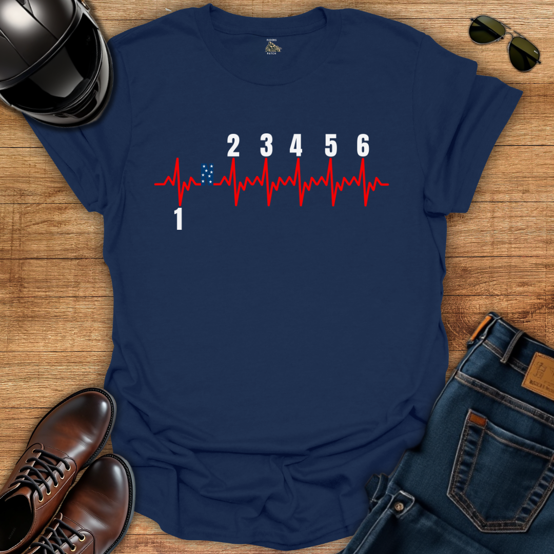 Gears Pulse 4th of July T-Shirt