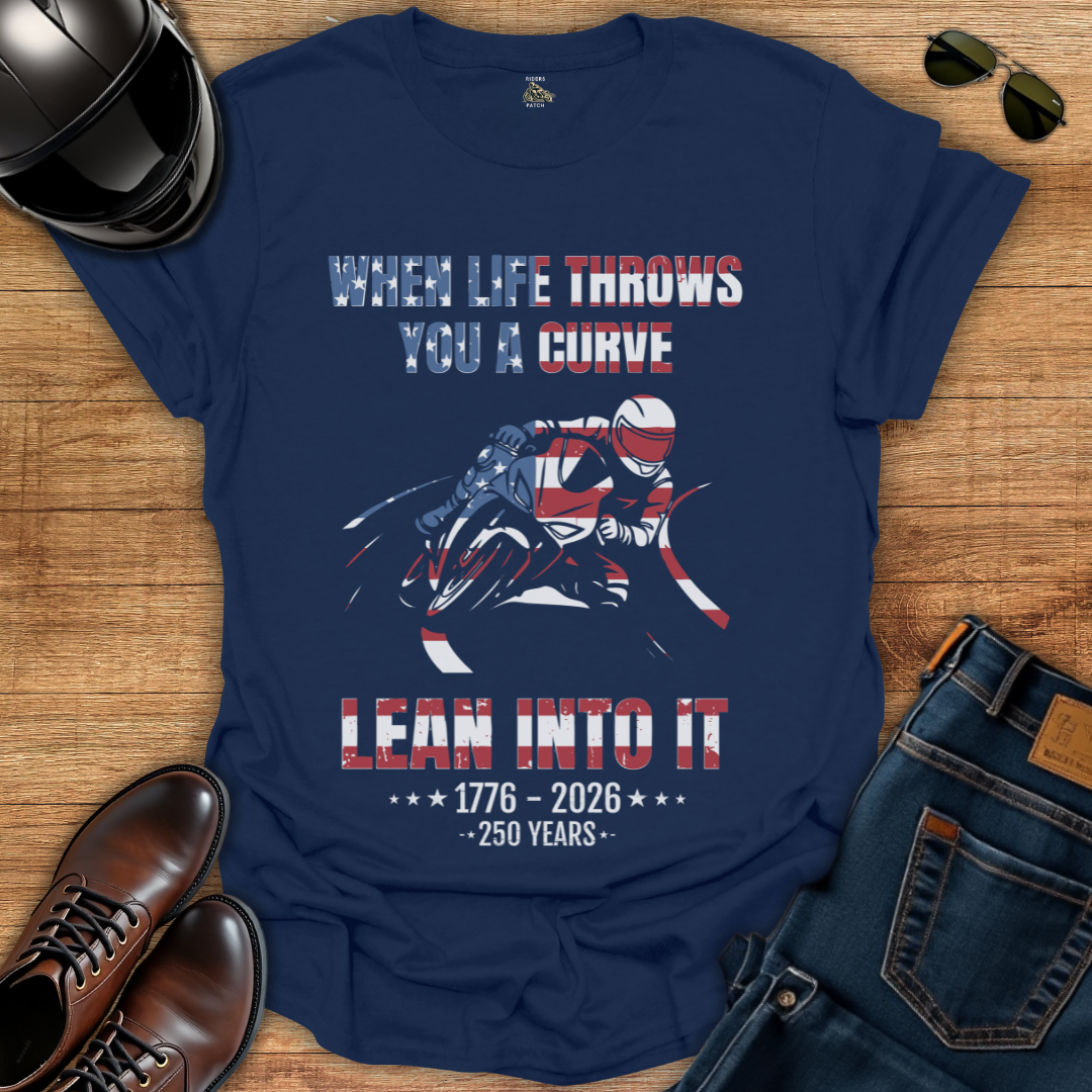 Lean Into It - 4th of July T-Shirt