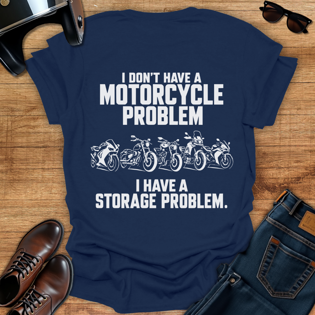 Storage Problem - Back Print T-Shirt