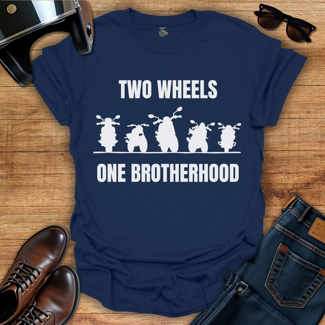 Two Wheels One Brotherhood T-Shirt