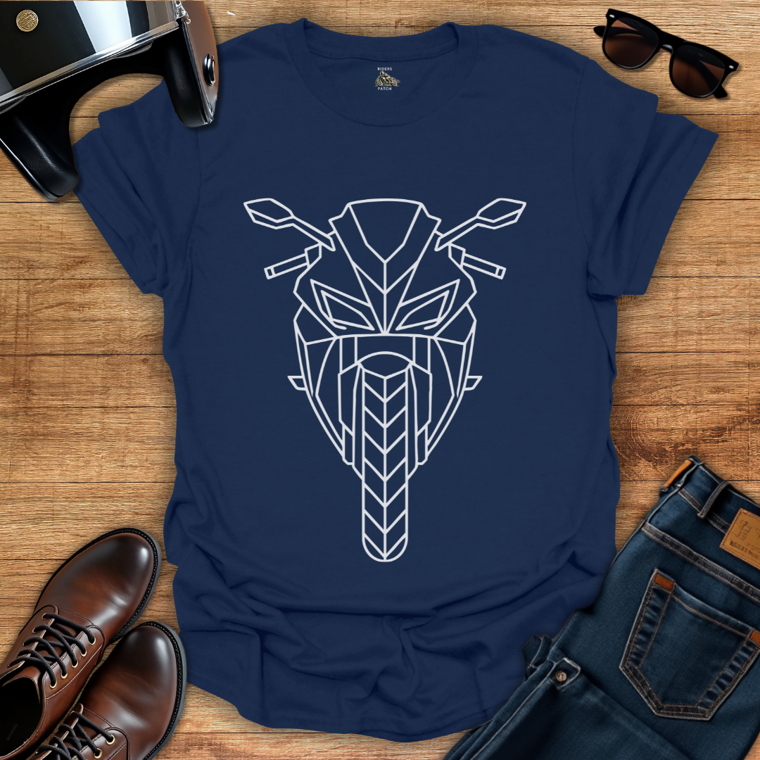 Geometric Sportsbike T-Shirt