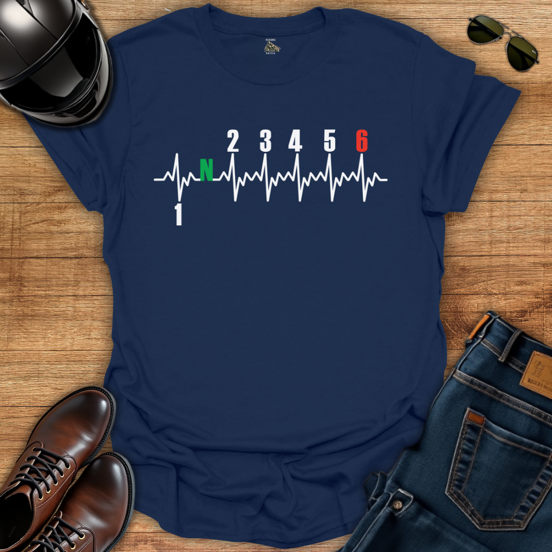 Motorcycle Gears Pulse T-Shirt
