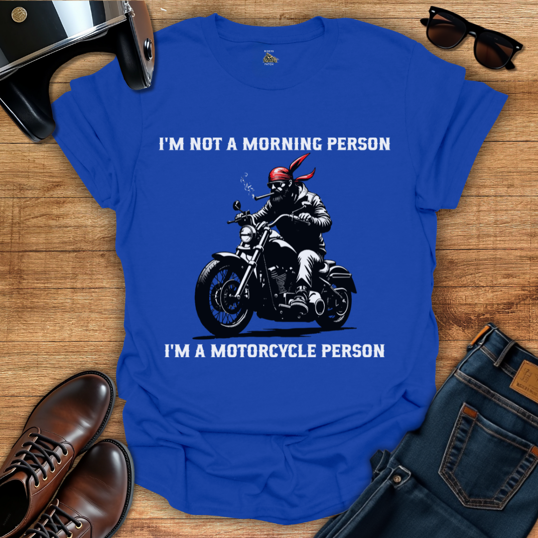 Motorcycle Person T-Shirt