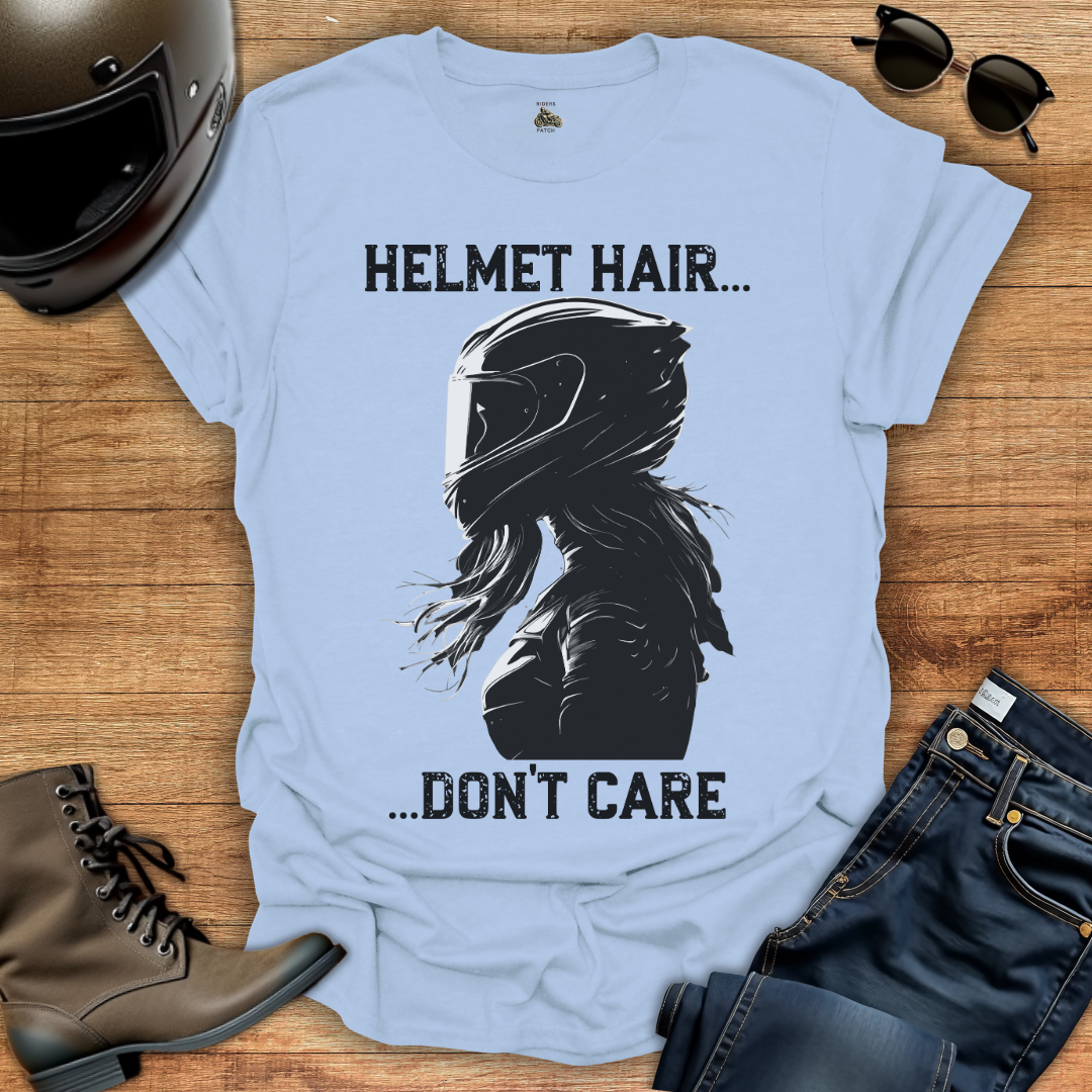 Helmet Hair T-Shirt
