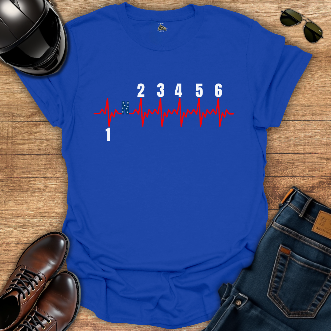 Gears Pulse 4th of July T-Shirt