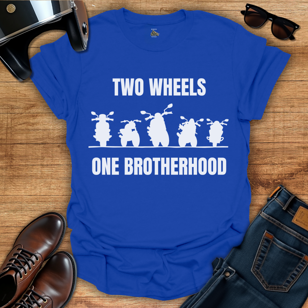 Two Wheels One Brotherhood T-Shirt
