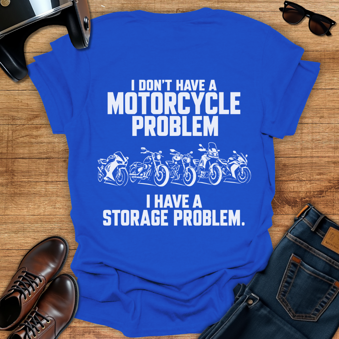 Storage Problem - Back Print T-Shirt