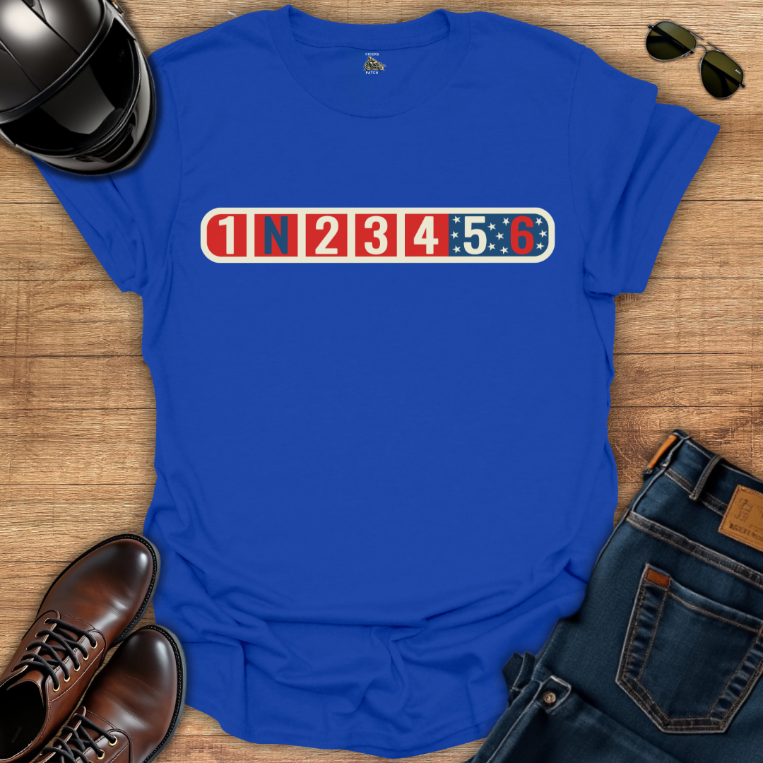 Motorcycle Gears - 4th of July T-Shirt