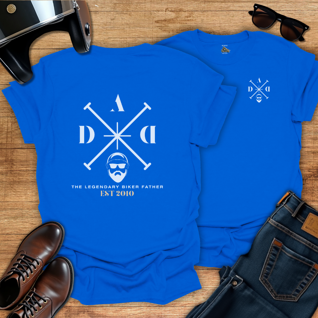 Biker DAD Est T-Shirt