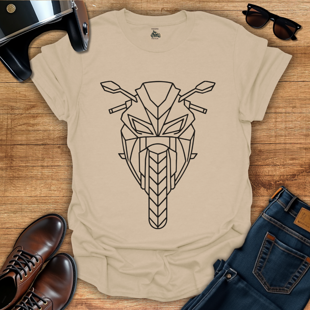 Geometric Sportsbike T-Shirt