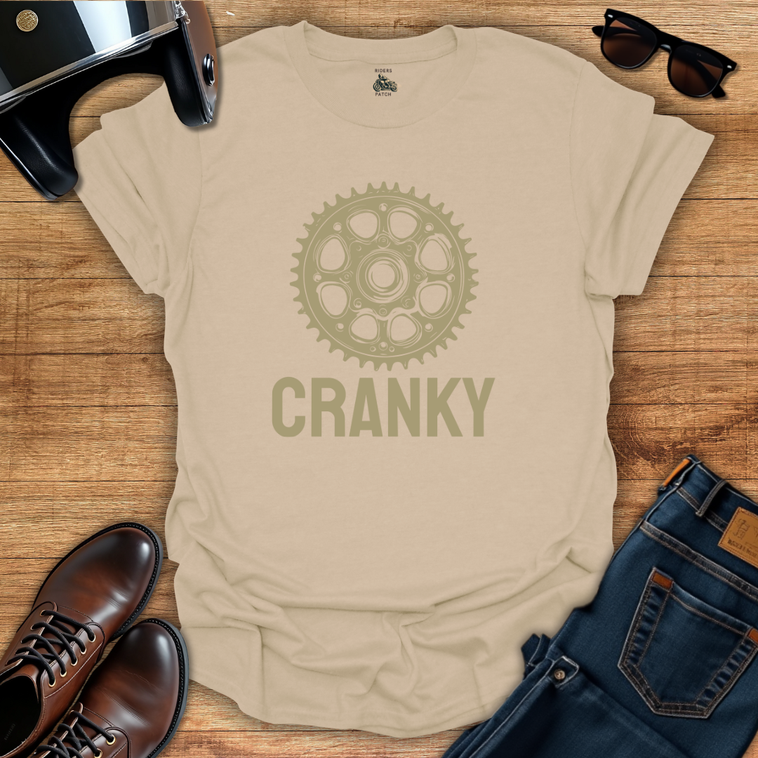 Cranky - Bronze Graphic T-Shirt