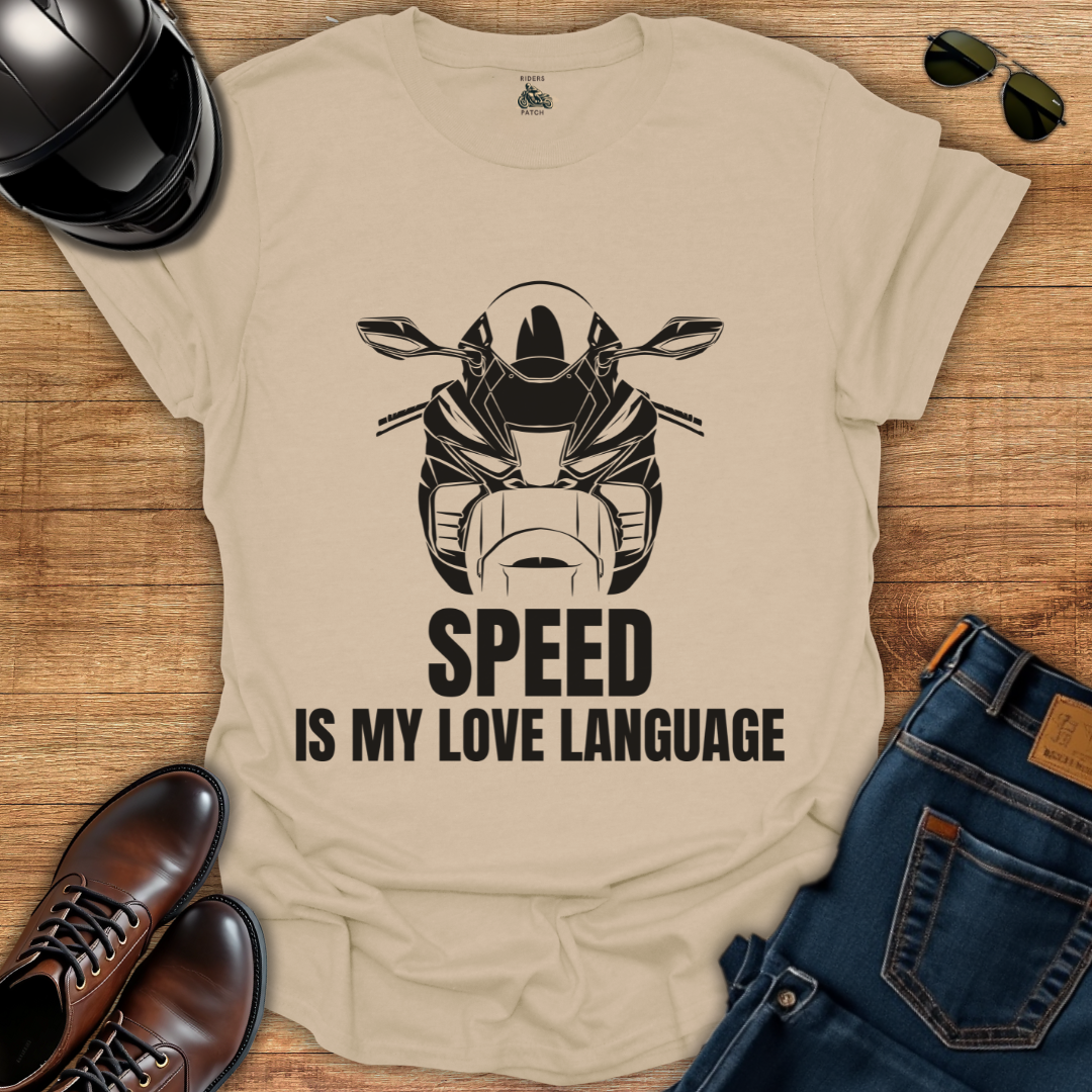 Speed Love Language T-Shirt