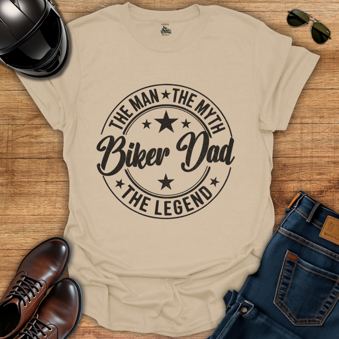 Man, Myth, Legend - Front Print T-Shirt
