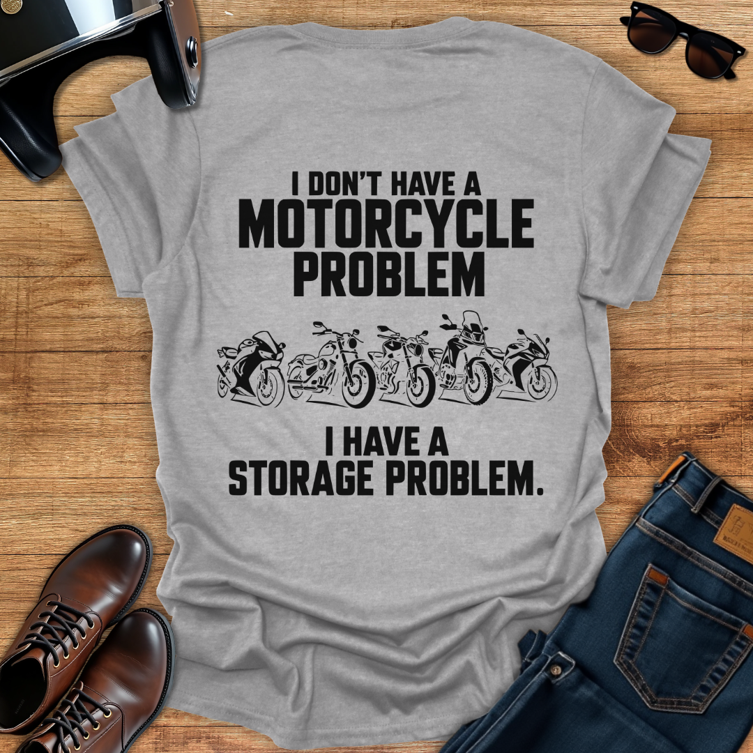 Storage Problem - Back Print T-Shirt