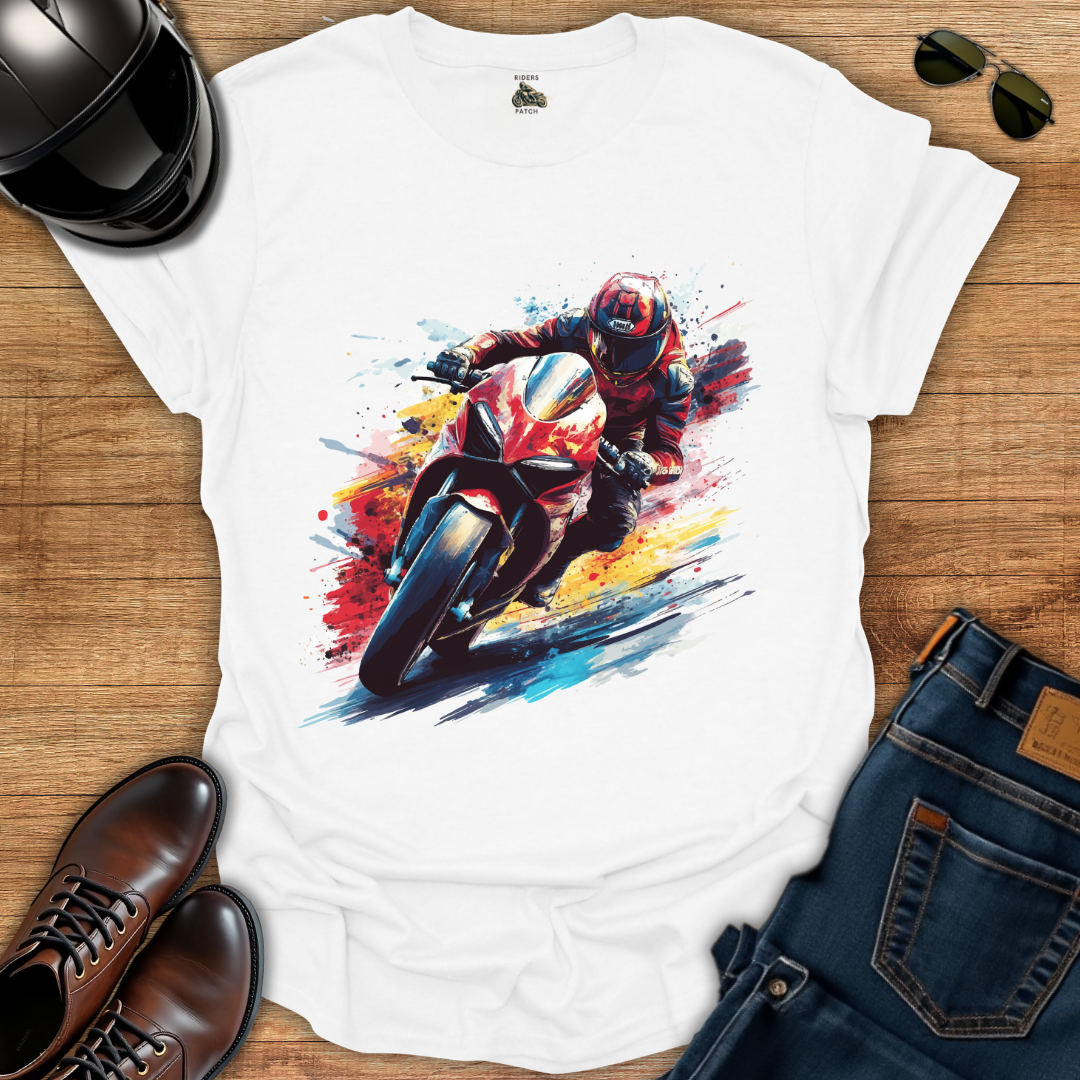 Red Sportsbike T-Shirt