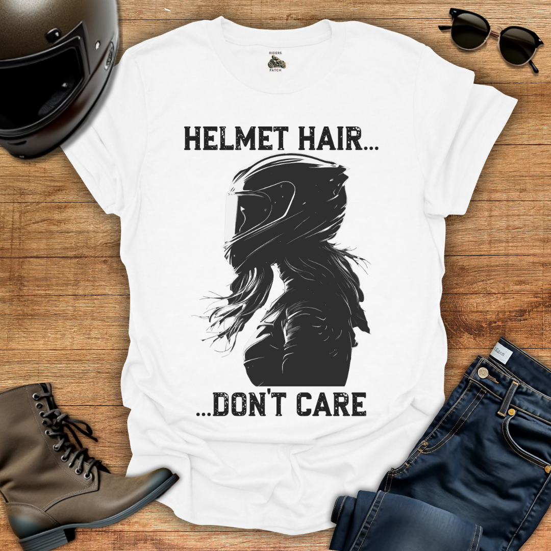 Helmet Hair T-Shirt