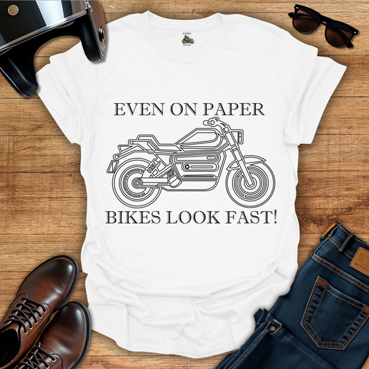 Paper Bikes T-Shirt