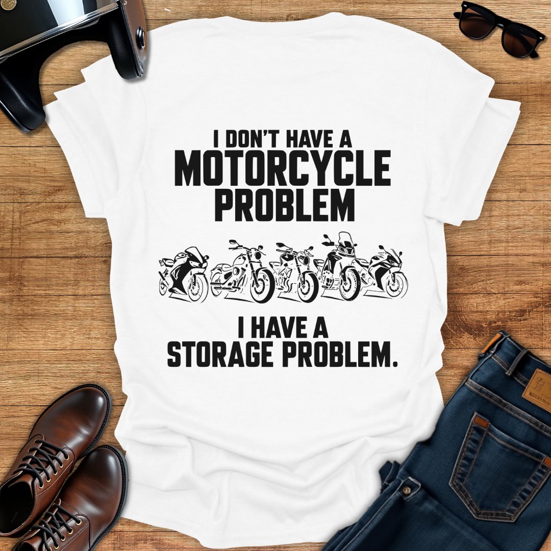 Storage Problem - Back Print T-Shirt