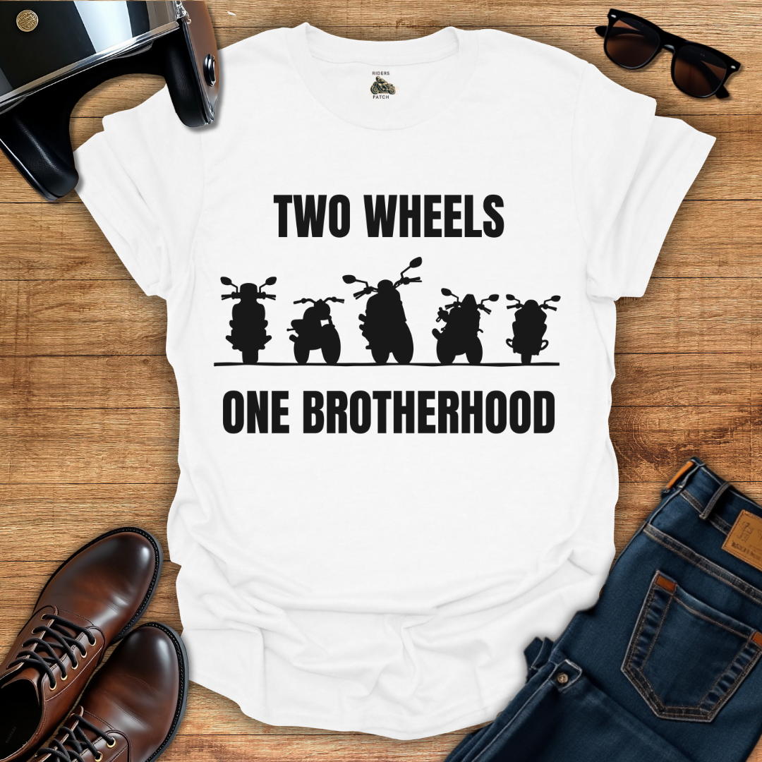 Two Wheels One Brotherhood T-Shirt