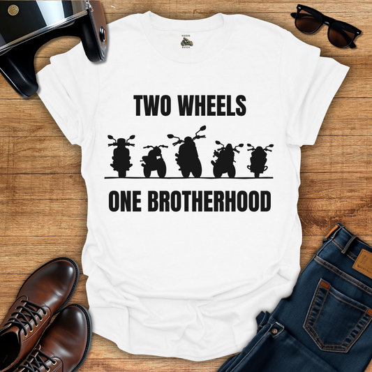 Two Wheels One Brotherhood T-Shirt