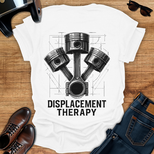 Displacement Therapy - Back Print T-Shirt