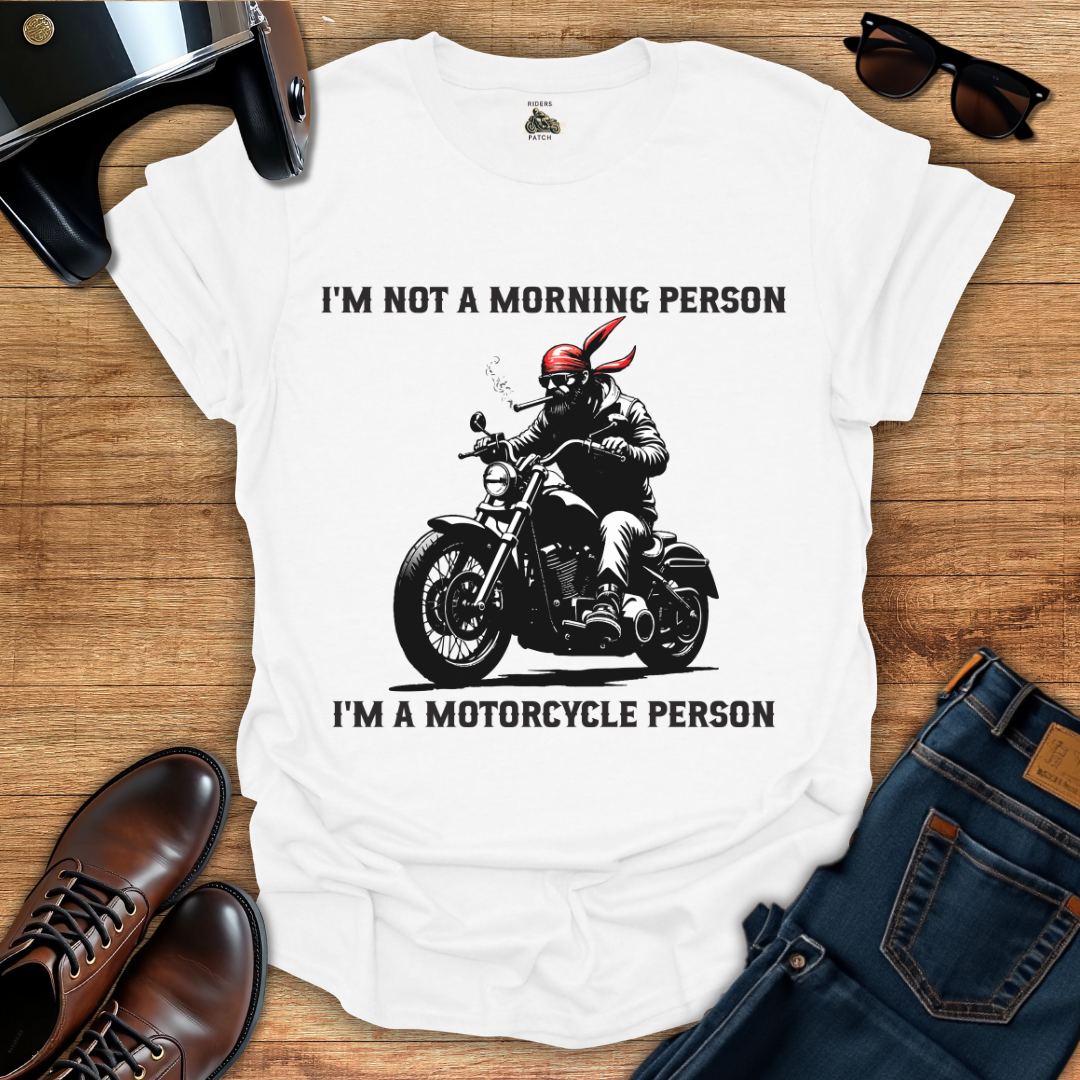 Motorcycle Person T-Shirt